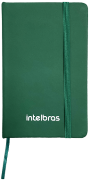 Caderno de anotações Intelbras