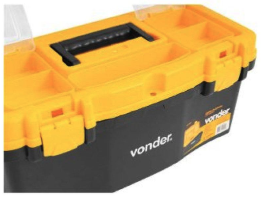 Caixa Para Ferramentas Plástica 40,5 cm x 20,0 cm x 18,0 cm CPV 0405 VONDER 6105405000