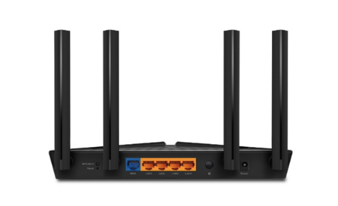Roteador Wireless Tp-Link AX3000 Gigabit Dual Band Mesh Wi-Fi 6 com 4 Antenas ARCHER AX53