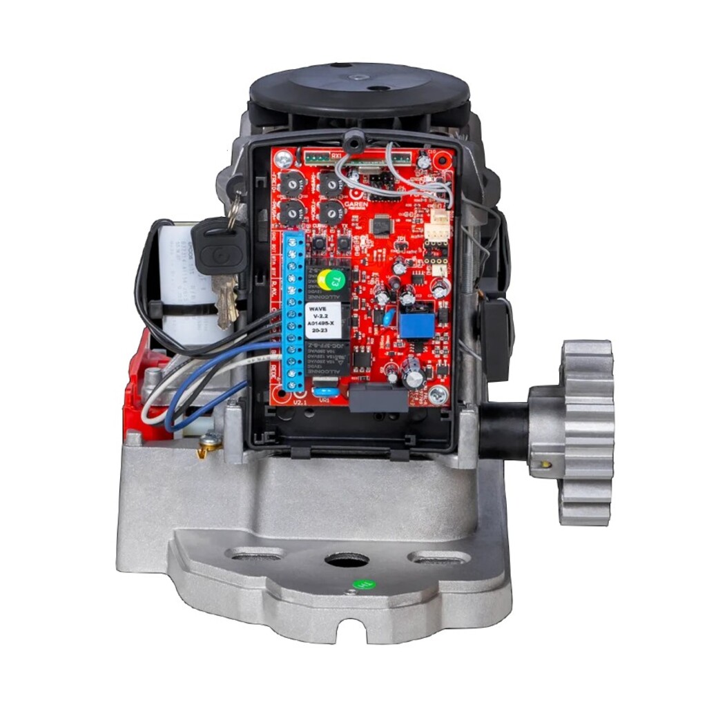 Motor de Portão Automatizador Deslizante GAREN até 600 Kg 220 Volts KDZ SPEED 1/3 - Residencial com 2 Controles - F12553-GCT 220V