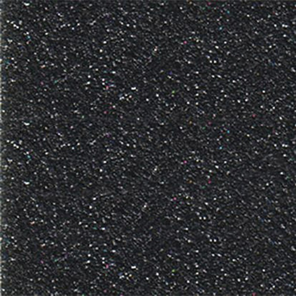 Papel Glitter A4 com 5 Folhas 180 Gramas Preto - Off Paper - 10456