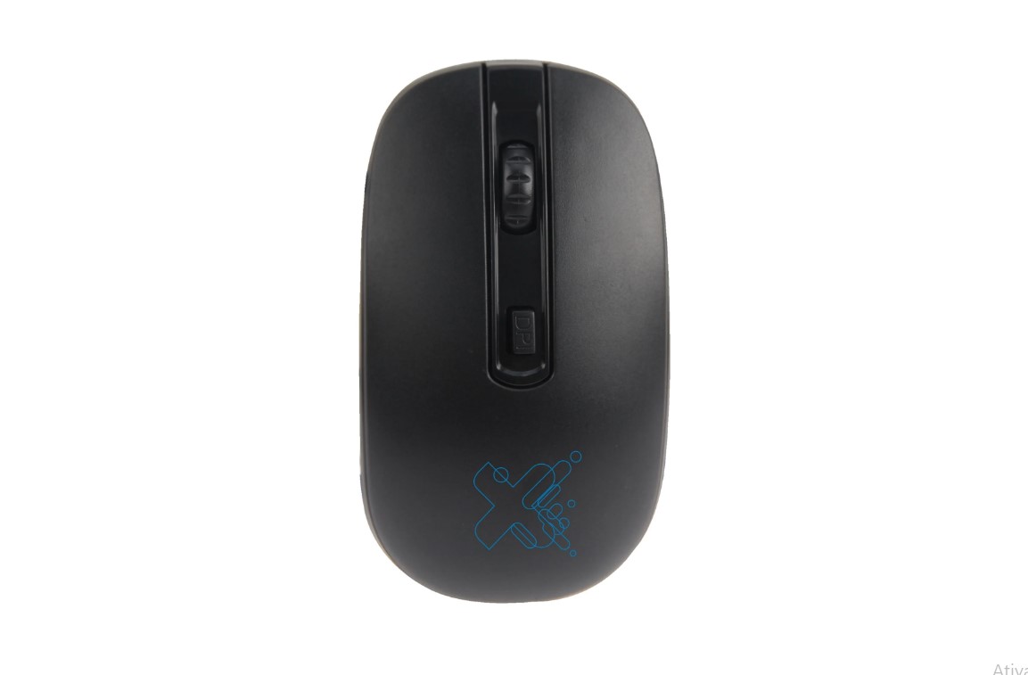 Kit Freestyle Teclado e Mouse Maxprint sem Fio Azul/Preto