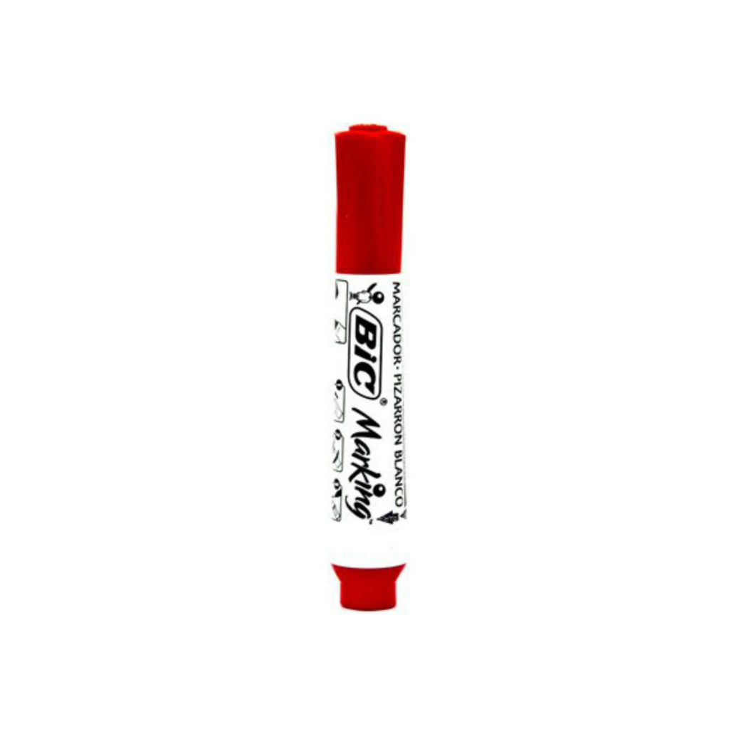 Caneta Quadro Branco 4,0mm Caixa com 12 Unidades Vermelho - Bic - 904402
