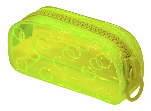 Estojo DAC Grande Bubble Color Translúcido Cores