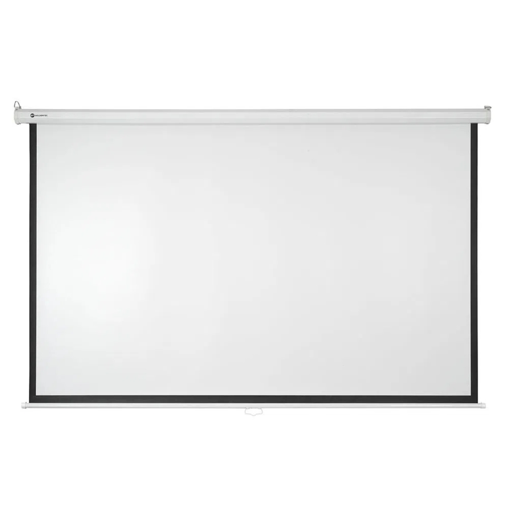 Tela de Projeção Retrátil 78.7 Polegadas 2,00 M x 1,50 M 4:3 - Goldentec - 35192