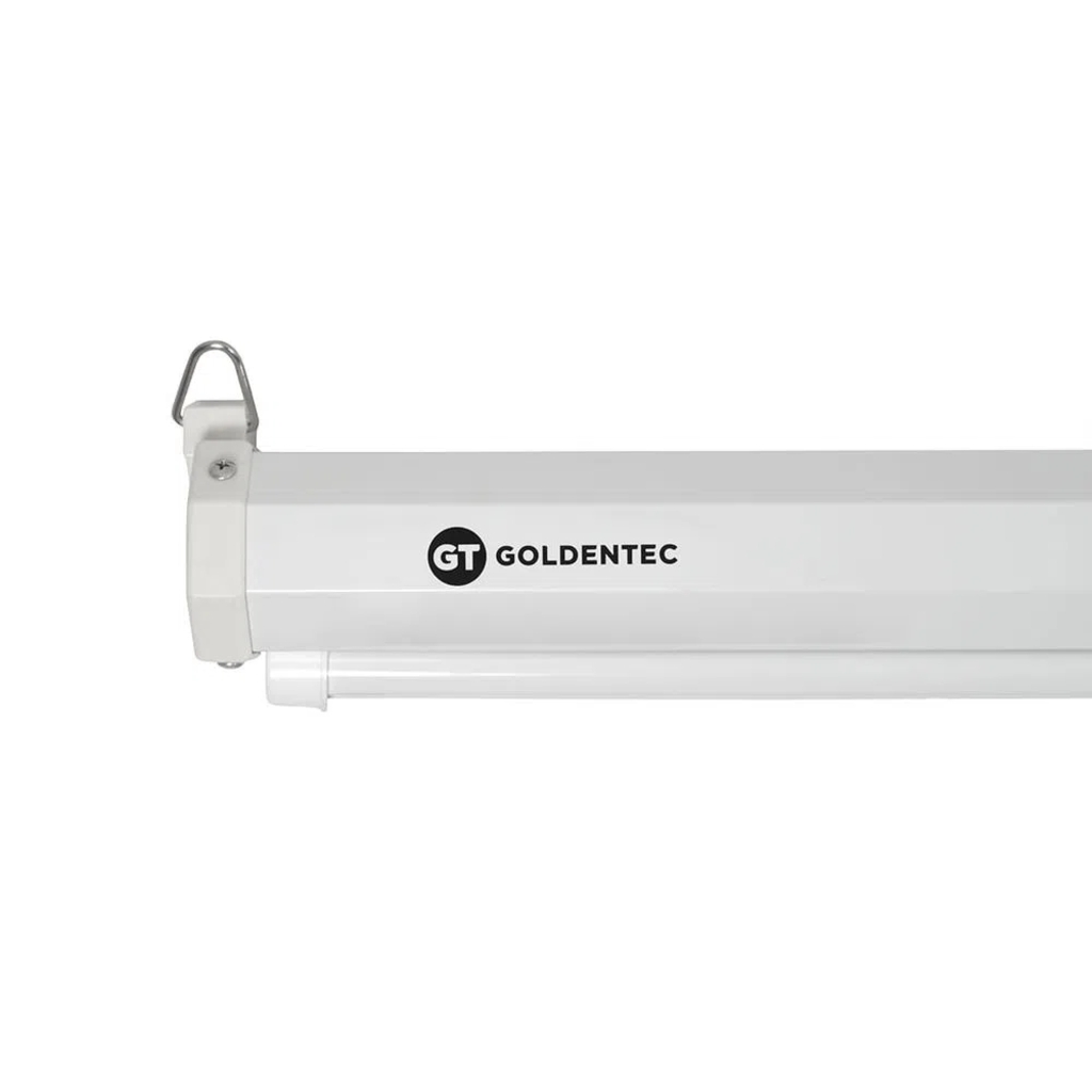 Tela de Projeção Retrátil 78.7 Polegadas 2,00 M x 1,50 M 4:3 - Goldentec - 35192