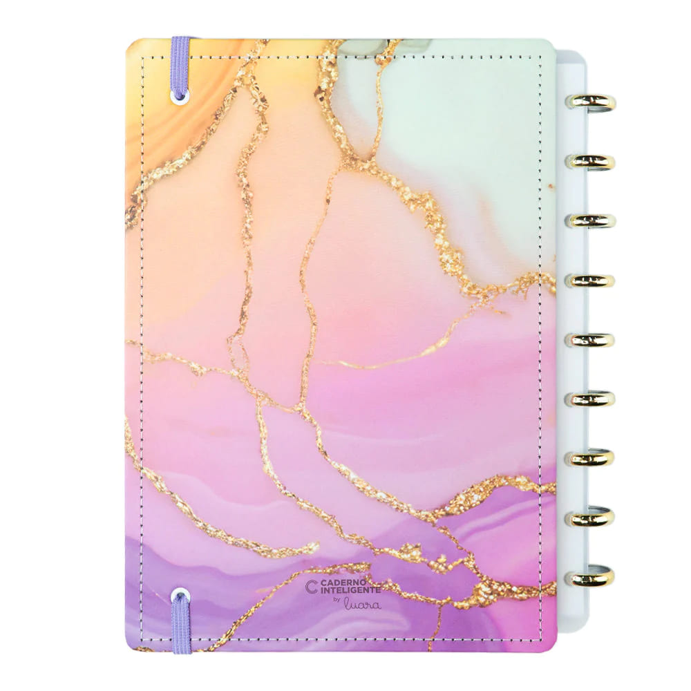 Caderno Inteligente Ci By Laura Aurora Grande 60 Folhas com Pauta e 20 Folhas Lisas