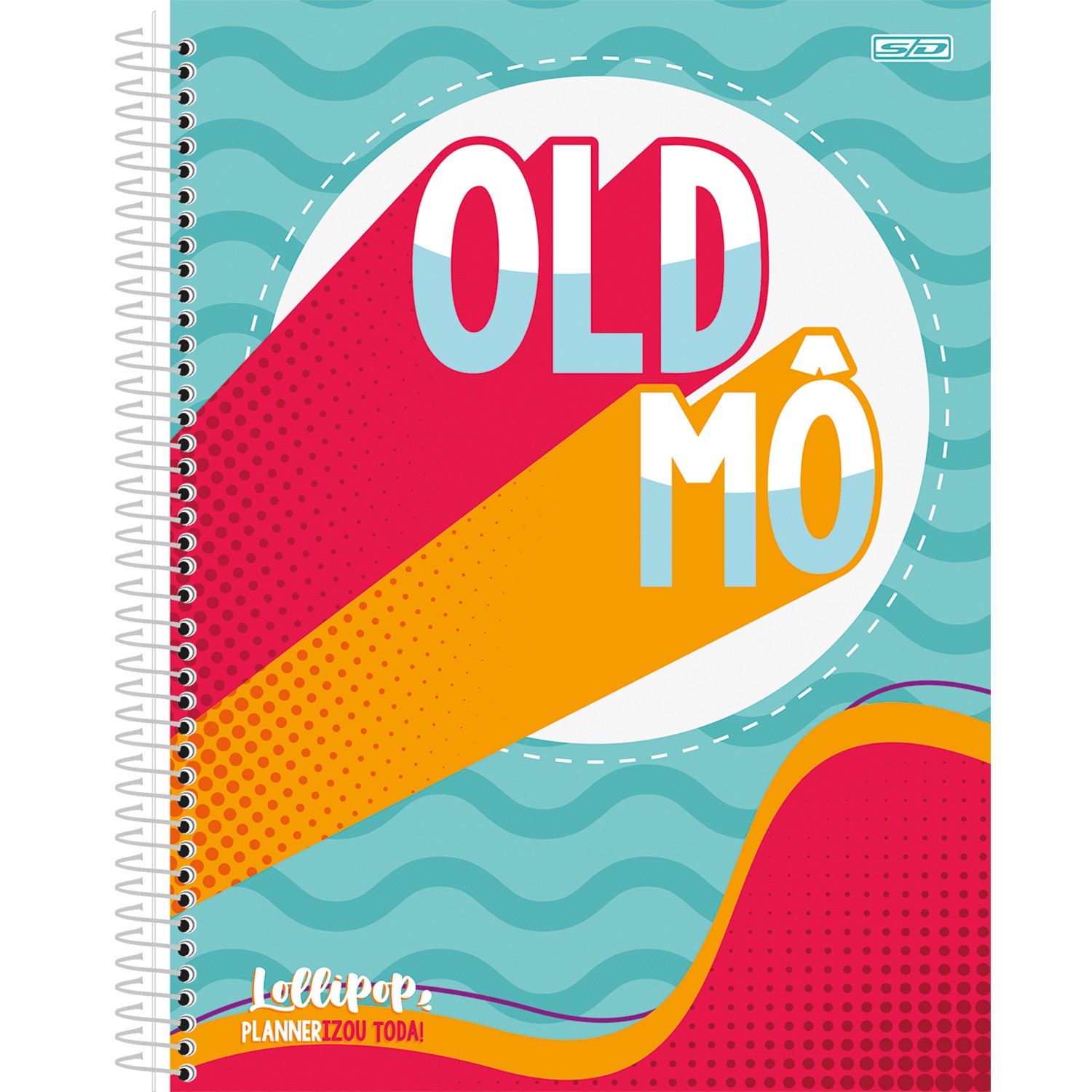 Planner São Domingos Lollipop Permanente Espiral 80 Folhas Sortido