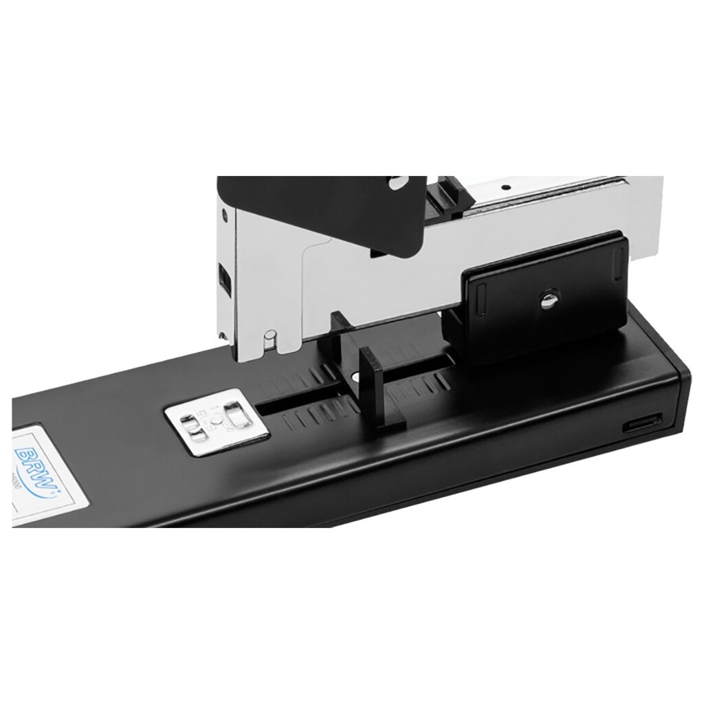 Grampeador de Mesa Metal 240 Folhas Preto BRW - Unitário - GP5000