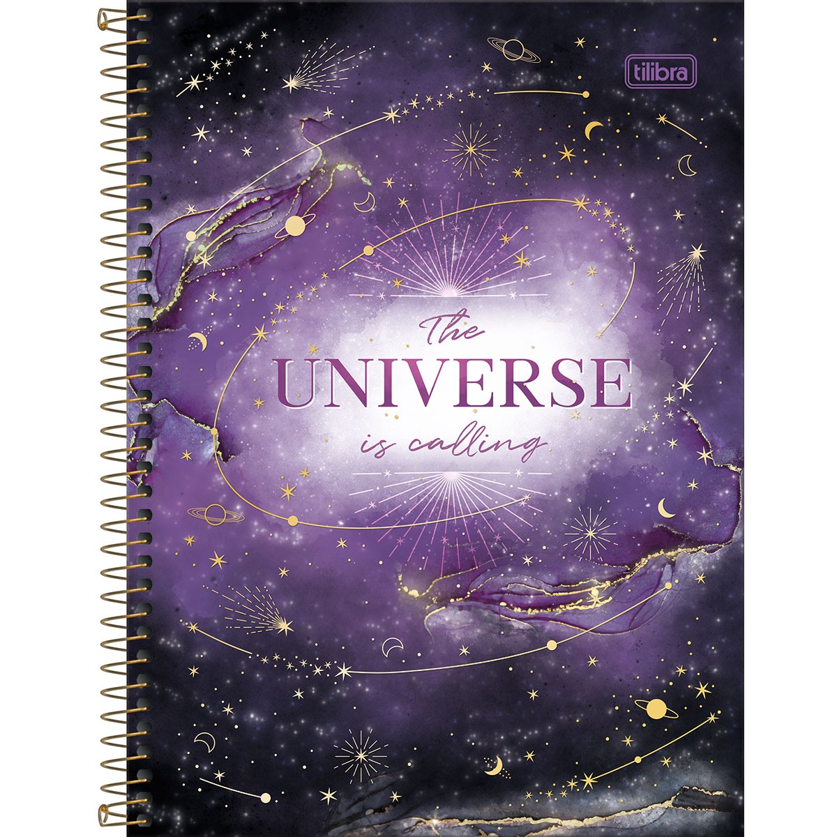 Caderno Universitário Tilibra Magic Espiral Capa Dura 80 Folhas 1 Matéria Sortido