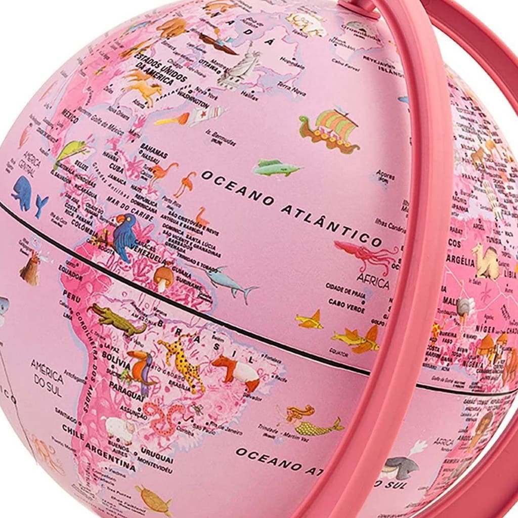 Globo Terrestre Mini Giacomino Antique 16cm