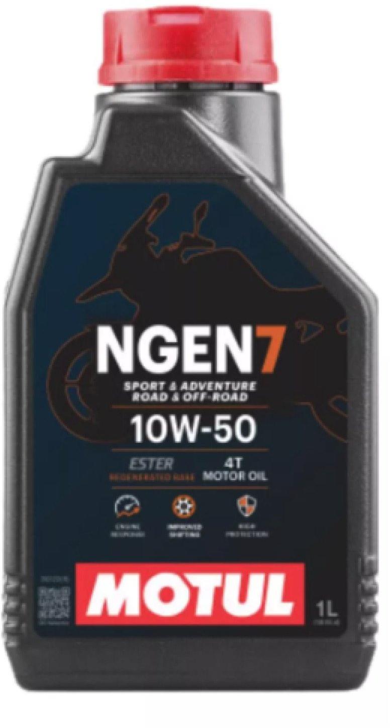 Óleo Para Motor de Moto MOTUL NGEN 7 10W-50 4T 1L 111822