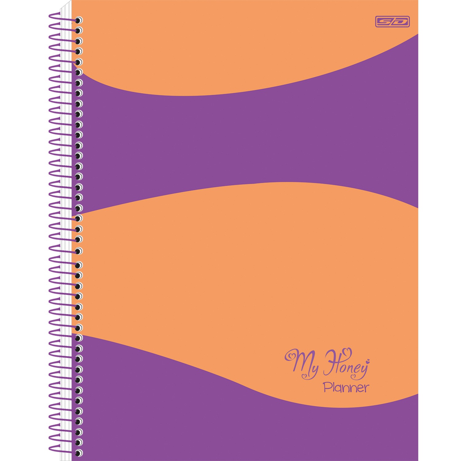 Planner São Domingos My Honey Permanente Espiral 86 Folhas Sortido