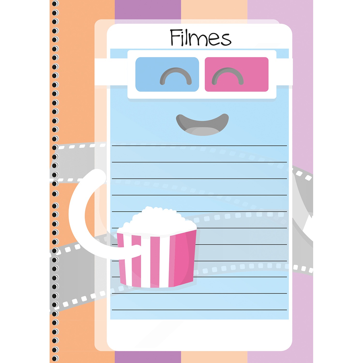 Planner São Domingos My Honey Permanente Espiral 86 Folhas Sortido