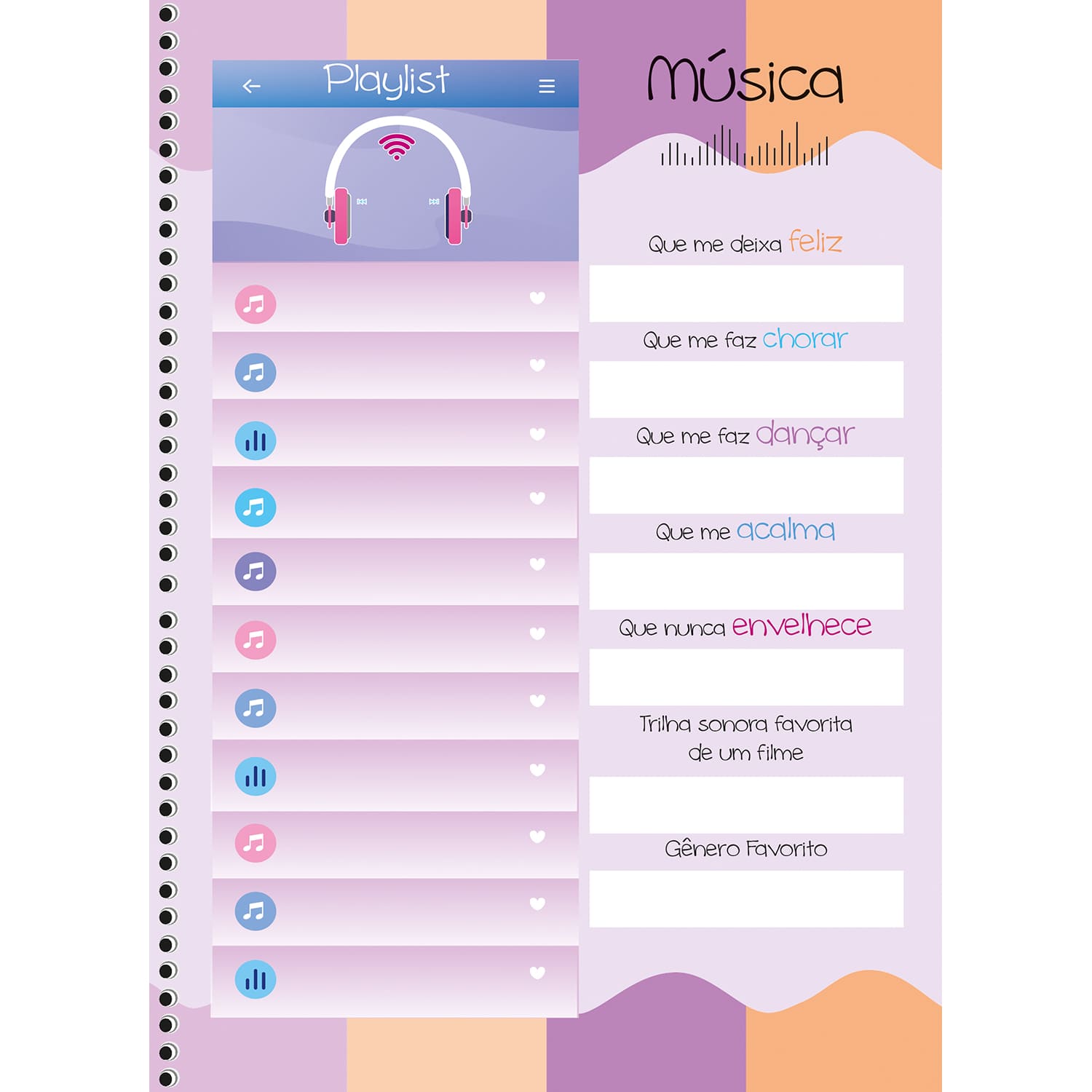 Planner São Domingos My Honey Permanente Espiral 86 Folhas Sortido