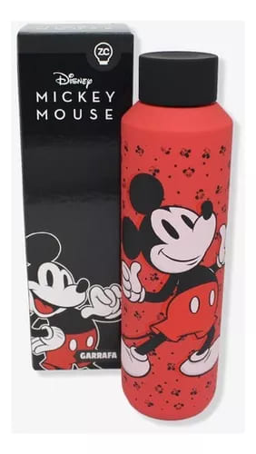 Garrafa Acqua Zonacriativa Mickey Oficial 600ml Grande