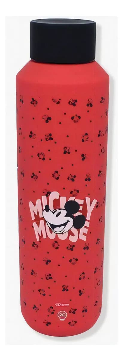 Garrafa Acqua Zonacriativa Mickey Oficial 600ml Grande