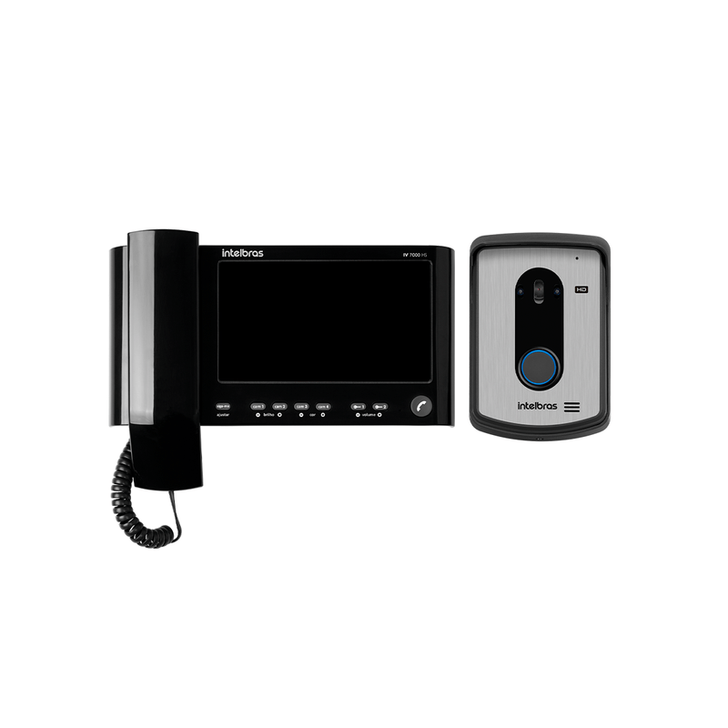 Video Porteiro Intelbras IV 7010 HS Preto