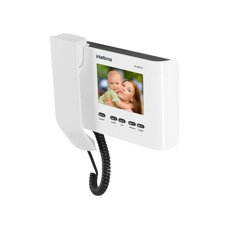 Módulo Interno Vídeo Porteiro IV 4000 HS IN Intelbras