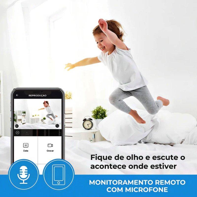 INSTALAÇÃO INCLUSA Câmera Externa Inteligente Ekaza EKJST2233