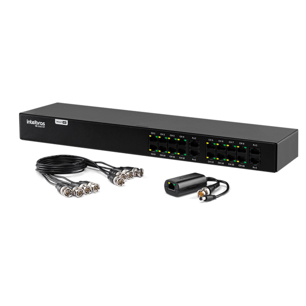 Power Balun 16 Canais Intelbras VB 1016 WP
