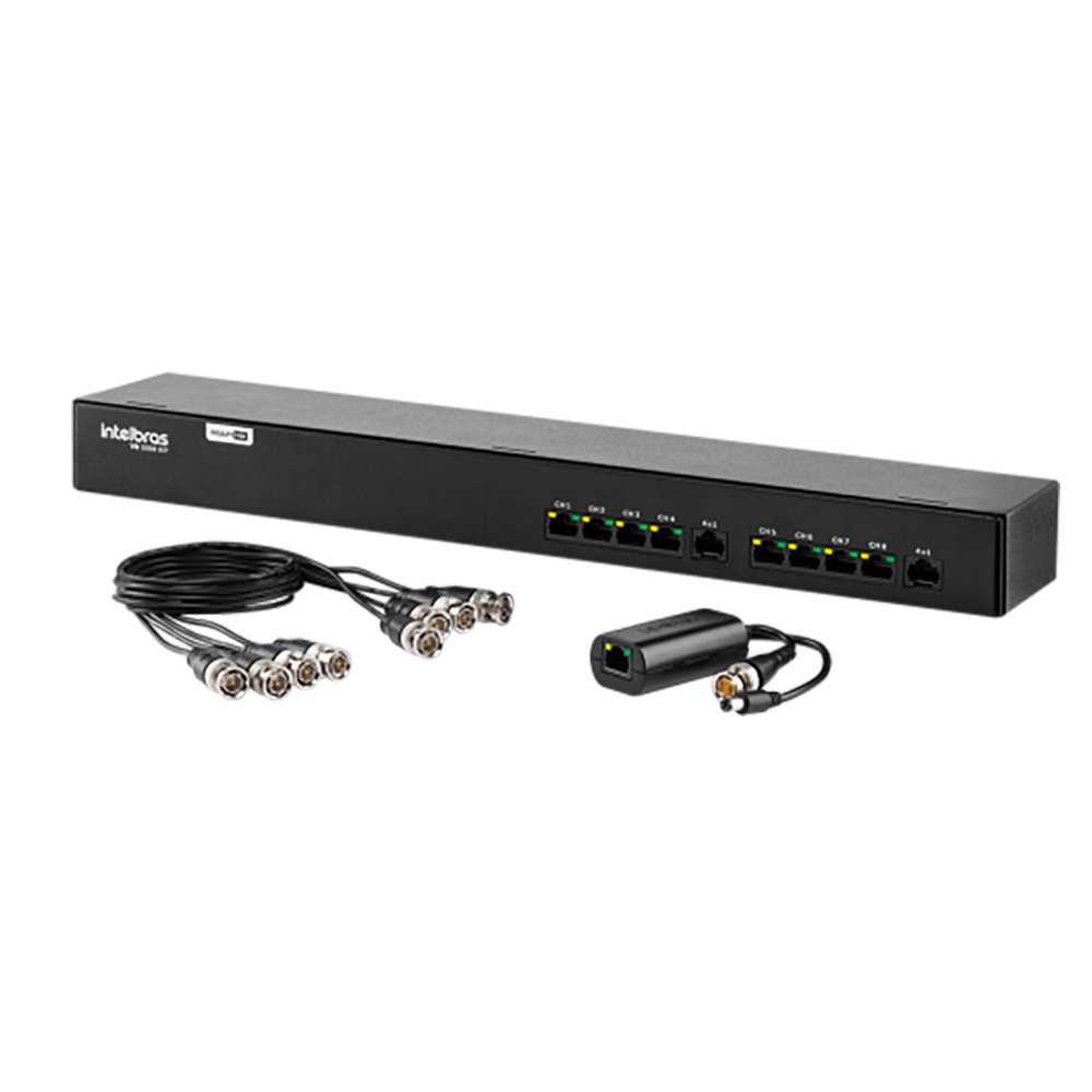 Power Balun 8 Canais Intelbras VB 1008 WP