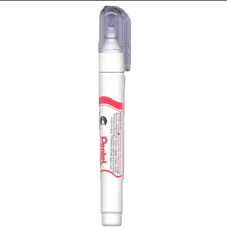 Caneta Corretiva Pentel Ponta Fina 4,2Ml