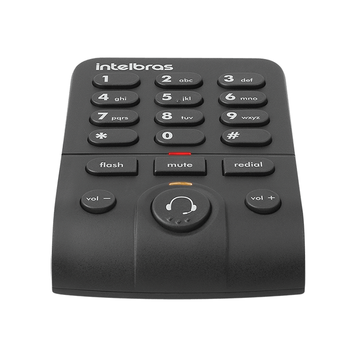 Telefone Telemarketing com Headphone sem Identificador Intelbras - HSB50