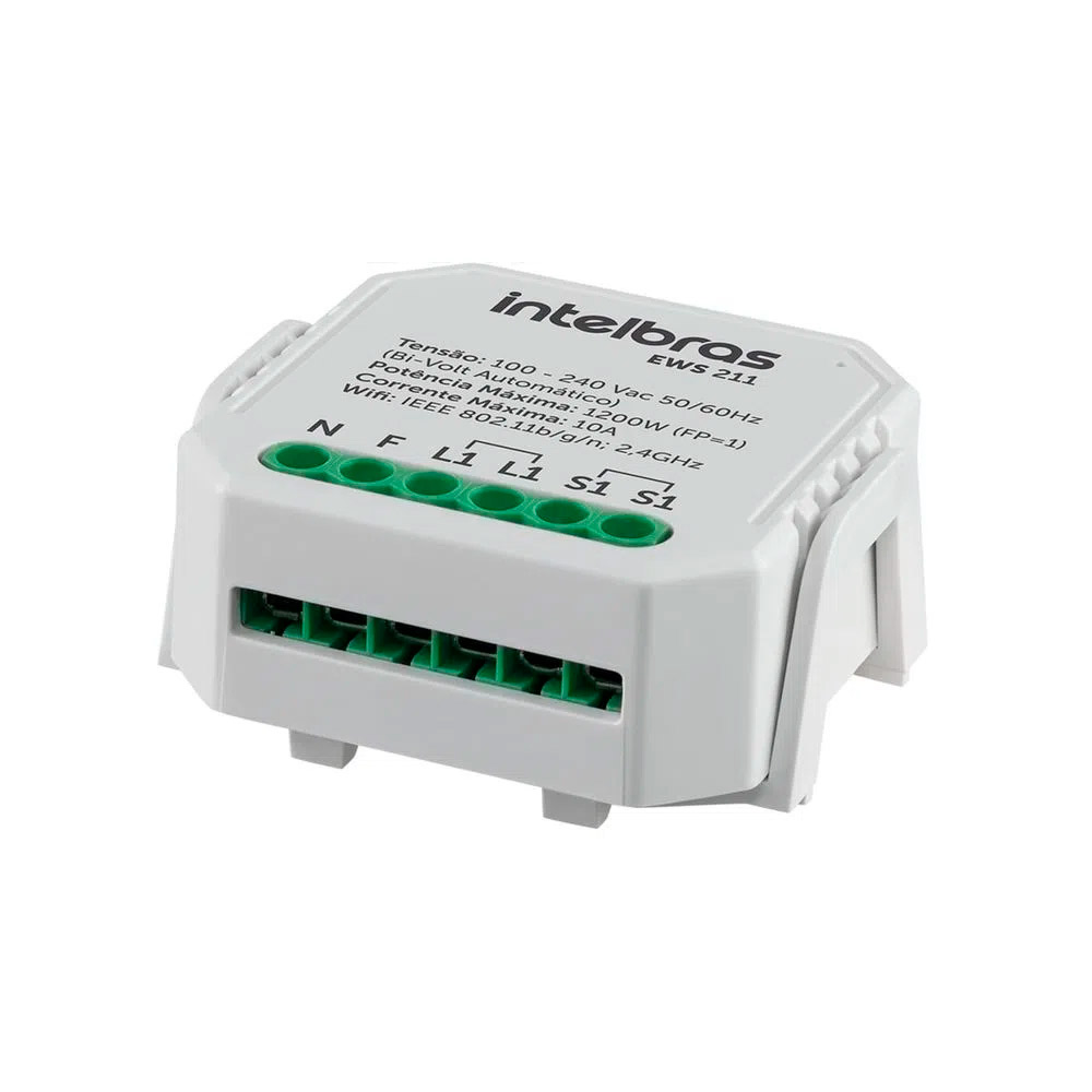 Controlador de Ambientes 1 Interruptor Smart Wi-Fi Intelbras EWS 211
