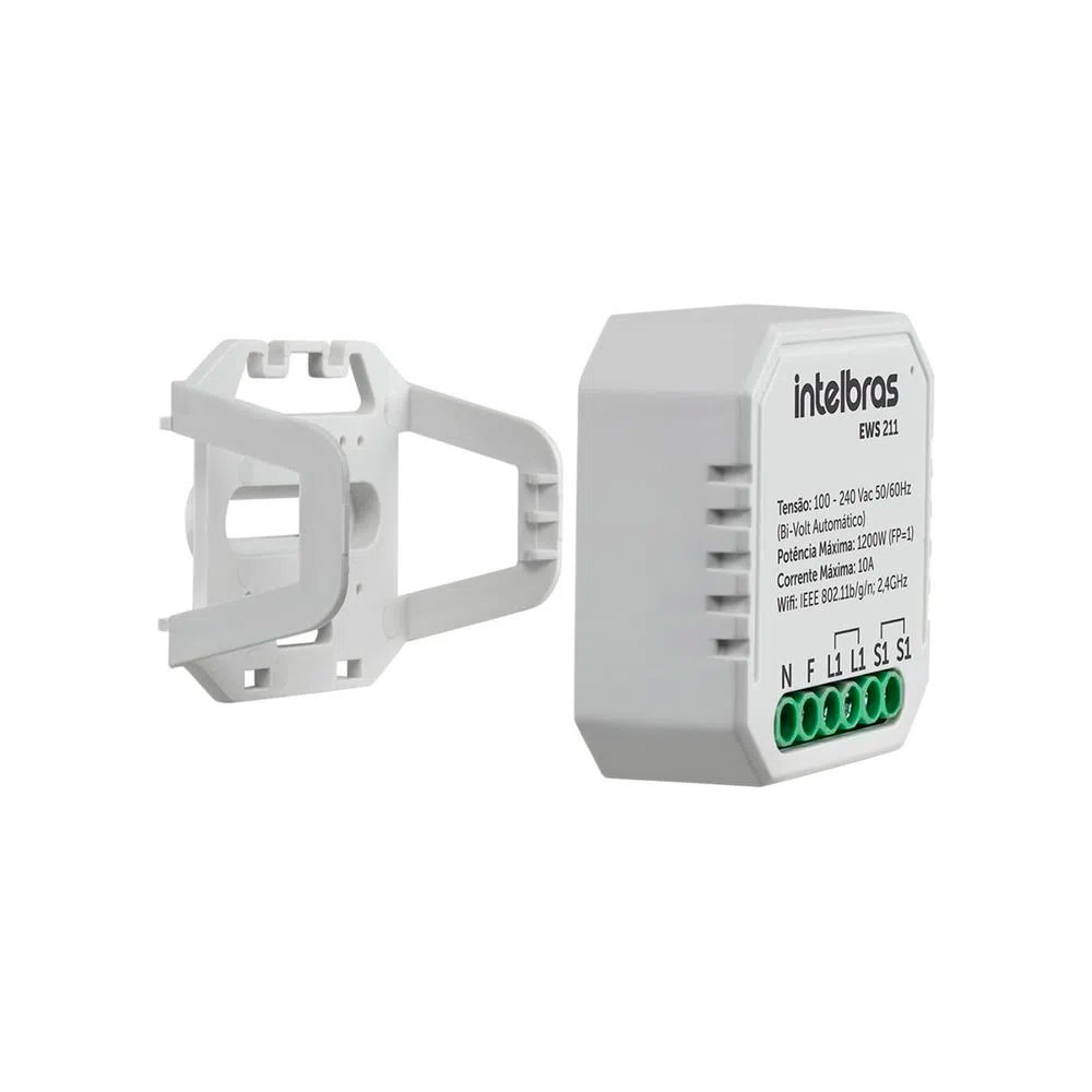 Controlador de Ambientes 1 Interruptor Smart Wi-Fi Intelbras EWS 211