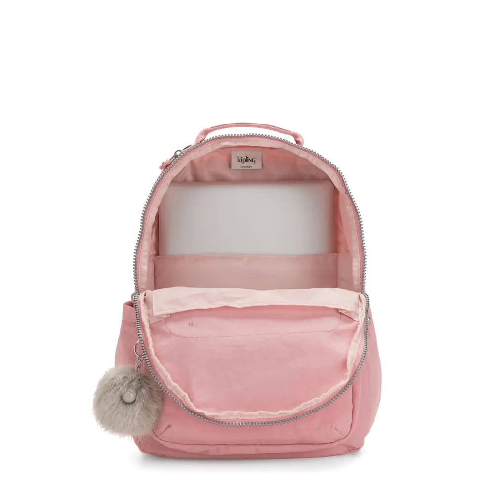 Mochila Kipling Seoul Bridal Rose Grande