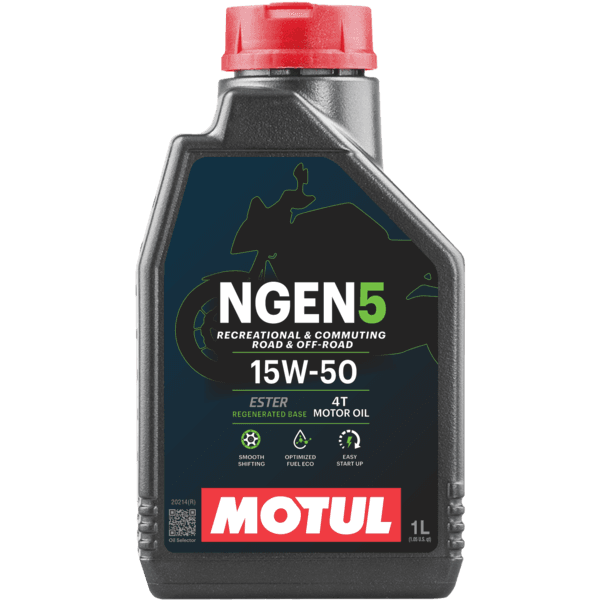 Óleo Para Motor de Moto MOTUL NGEN 5 15W-50 4T 1L 111833