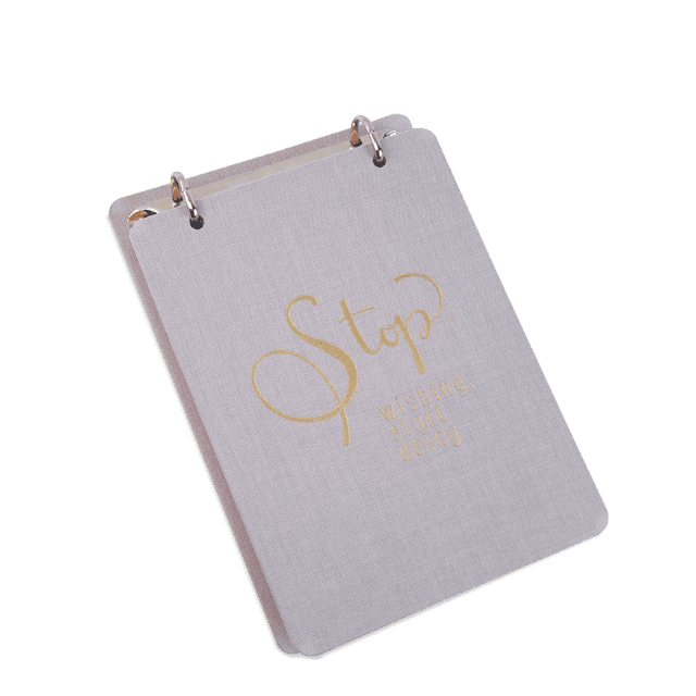 Bloco de Anotações Ótima Cotton Lilás