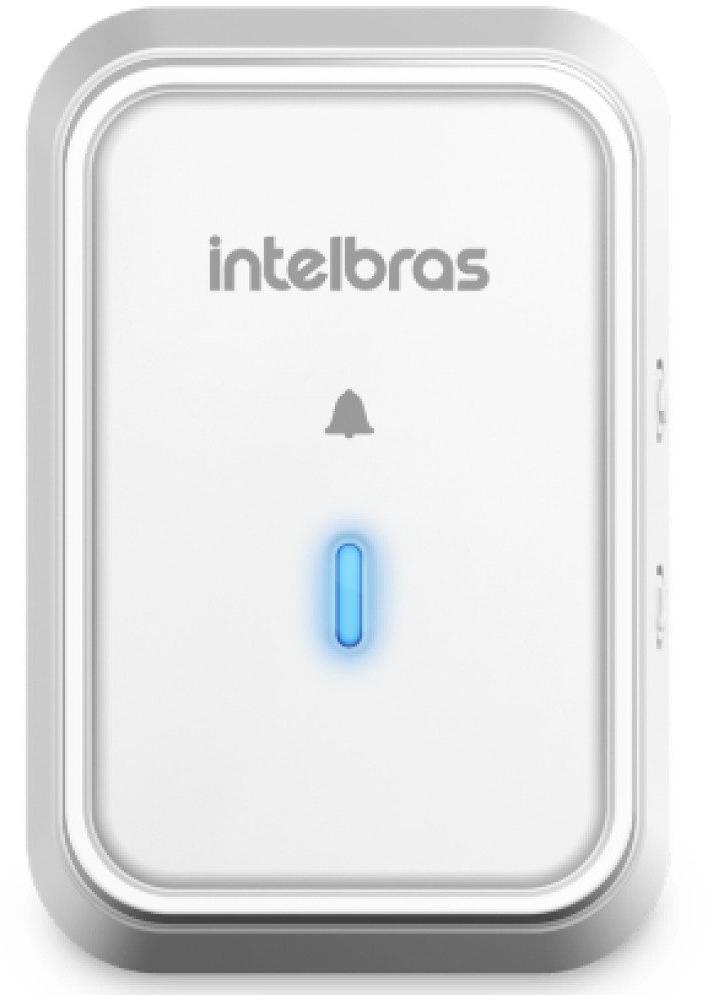 Campainha Sem Fio com Bateria Intelbras CIB 101 Branca