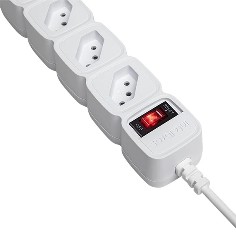 Protetor Eletrônico 5 Tomadas EPE 205+ BR Intelbras