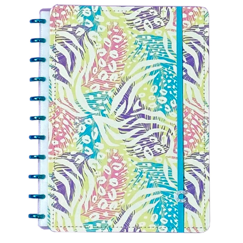 Caderno Inteligente Tibum! Grande 60 Folhas com Pauta 20 Folhas sem Pauta