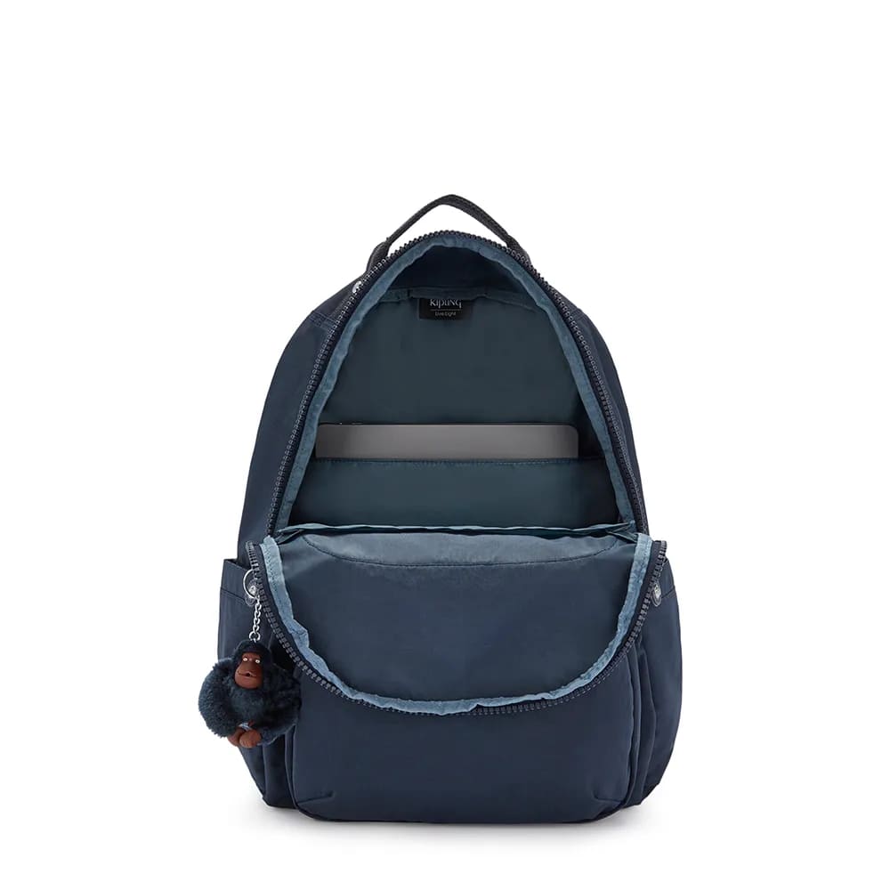 Mochila Kipling Seoul True Blue Tonai Grande Azul