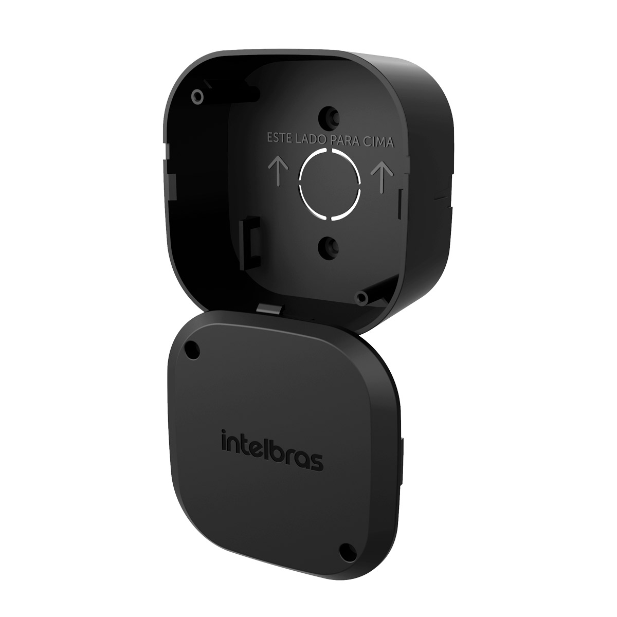 Caixa Passagem CFTV Intelbras VBOX 1100 Black