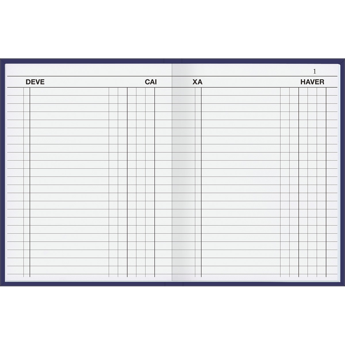 Livro Caixa Tilibra Capa Dura Pequeno 50 Folhas