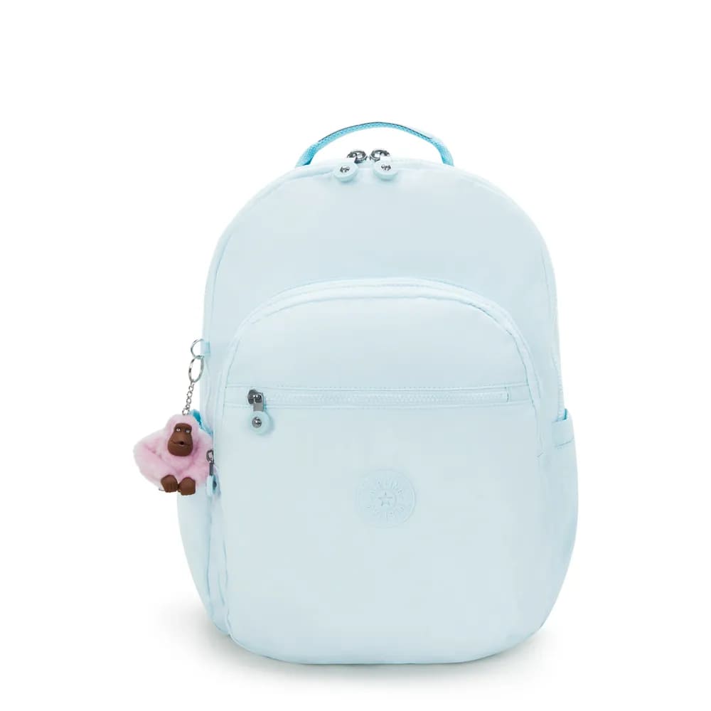 Mochila Kipling Seoul Xl Blue Sky Met Grande Azul Celeste