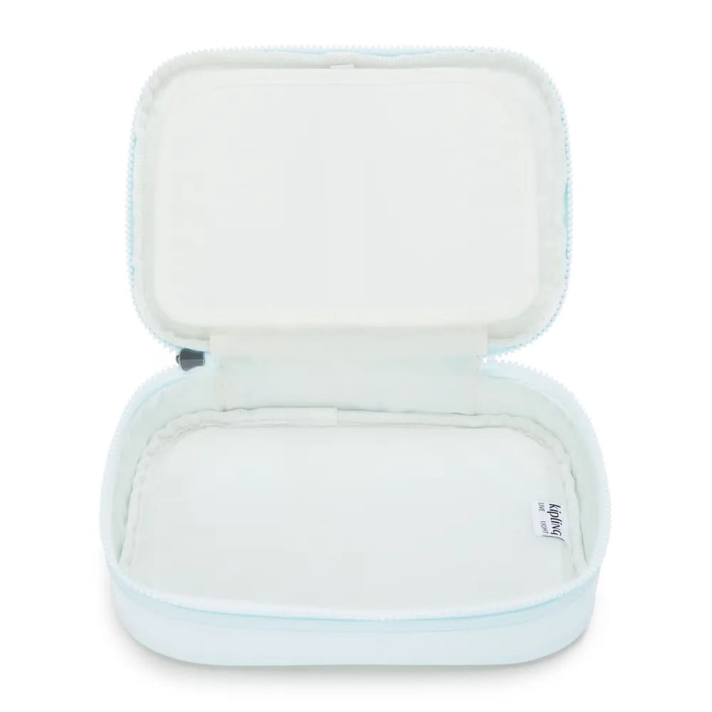 Estojo Kipling Blue Sky Met 100 Pens Azul