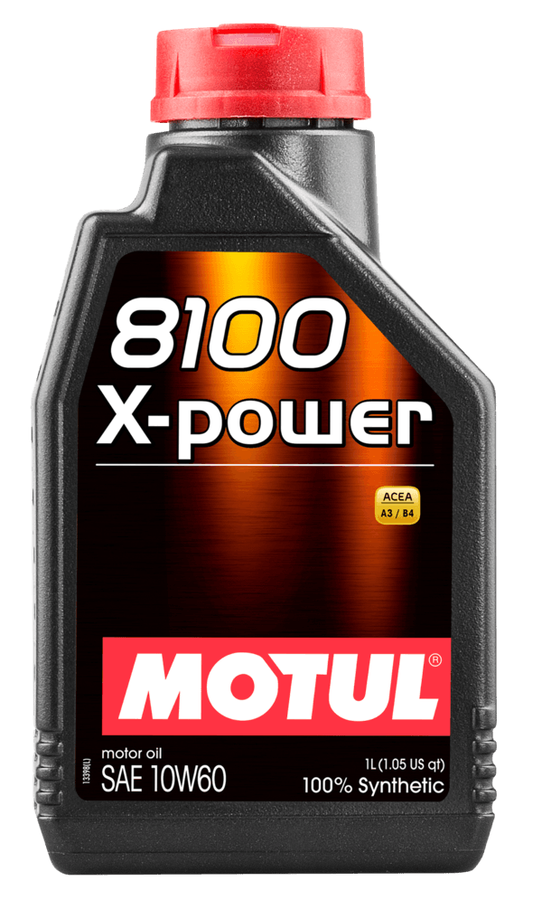 Óleo Para Motor de Carro MOTUL 8100 X-POWER 10W-60 1L 106142