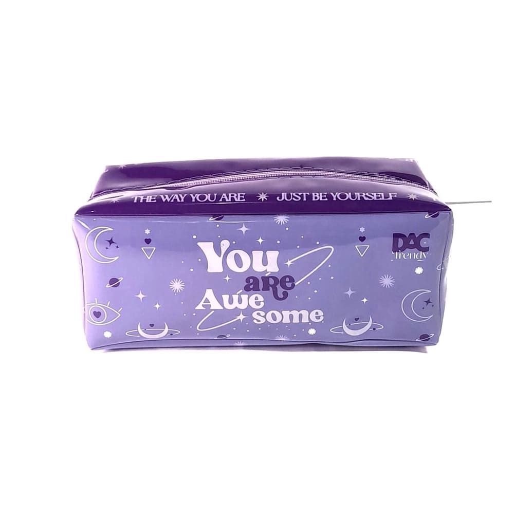 Estojo Escolar DAC Trendy Purple Grande