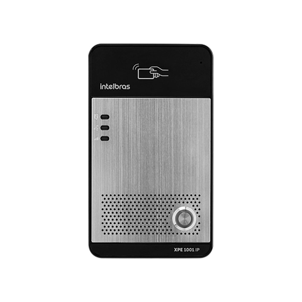 Porteiro Eletrônico IP 1 Tecla XPE 1001 IP Intelbras
