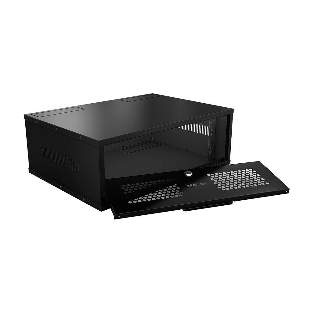 Mini Rack Montado Parede 3U 370mm MRM 337 Intelbras