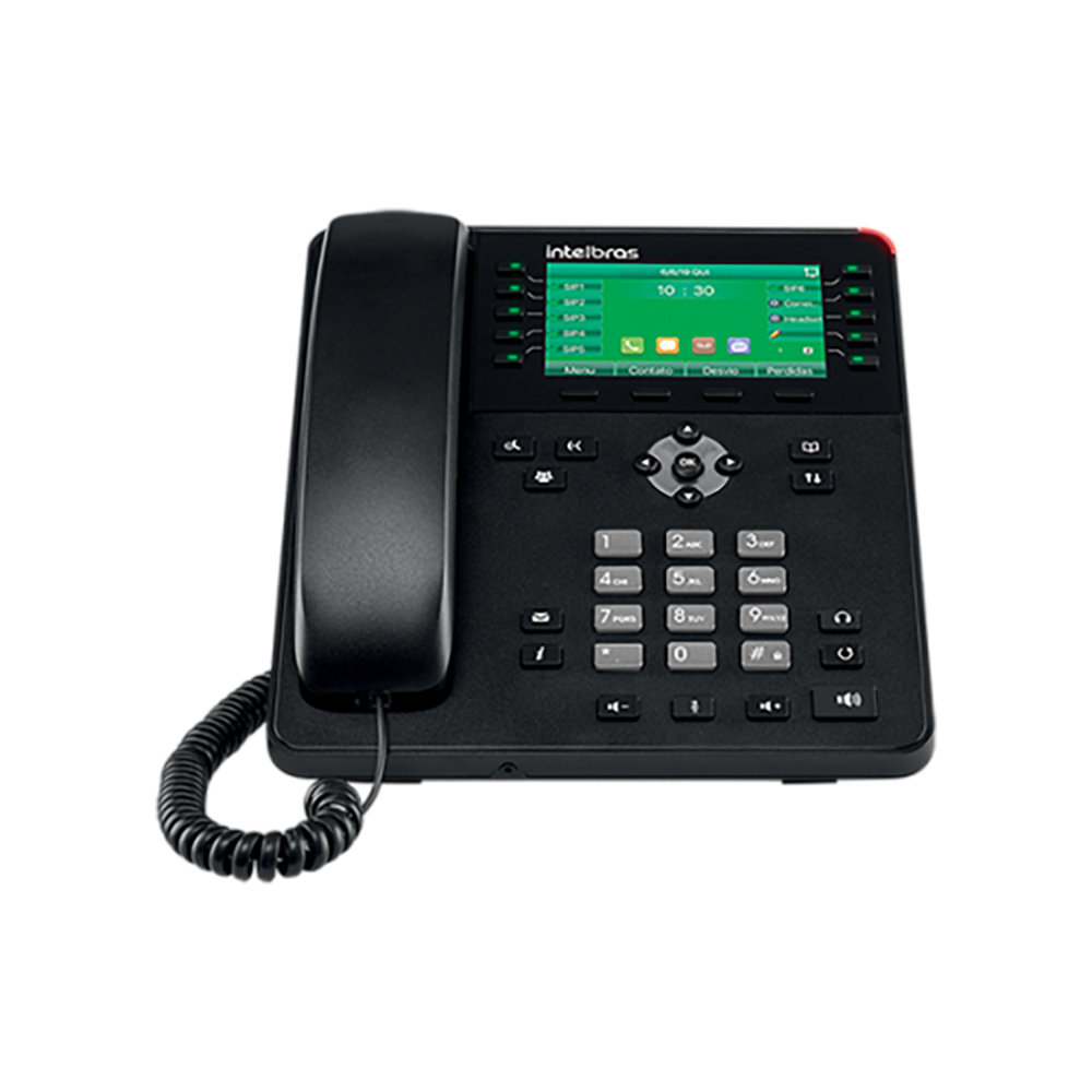 Telefone IP Giga TIP 635 G Vídeo Chamada Intelbras