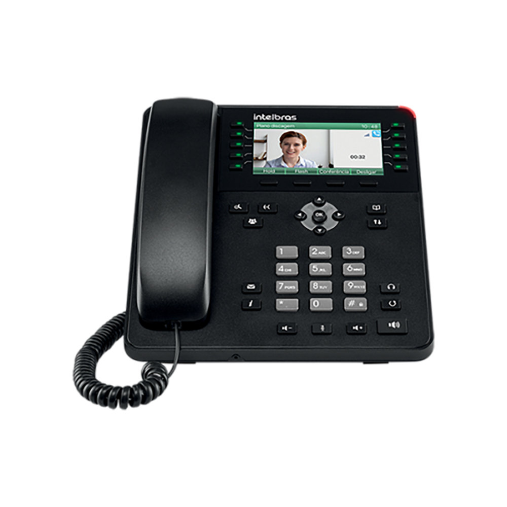 Telefone IP Giga TIP 635 G Vídeo Chamada Intelbras