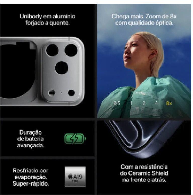 Apple iPhone 17 Pro Max 256 GB Azul Profundo 5G