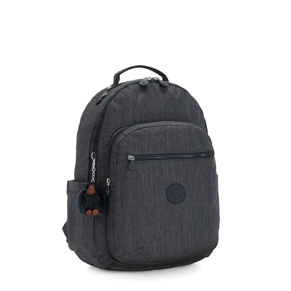 Mochila Kipling Seoul Grande Marine Navy Jeans
