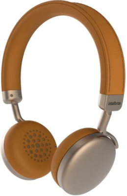 Headset Bluetooth Intelbras Focus Style Gold
